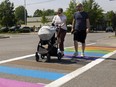 Wortley Village Pride crosswalk