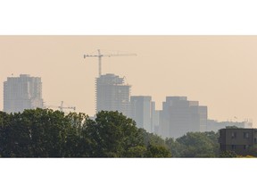 London haze of smoke