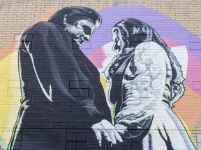 Johnny Cash mural