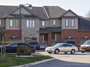Brantford police investigated the fatal shooting of 20-year-old Isaiah Castillo at 77 Diana Ave. on April 14, 2021. (File photo)