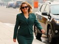 Finance Minister Chrystia Freeland arrives for a cabinet meeting on Parliament Hill on June 6, 2023.