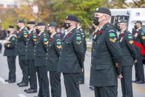 Members of the Royal Canadian Regiment