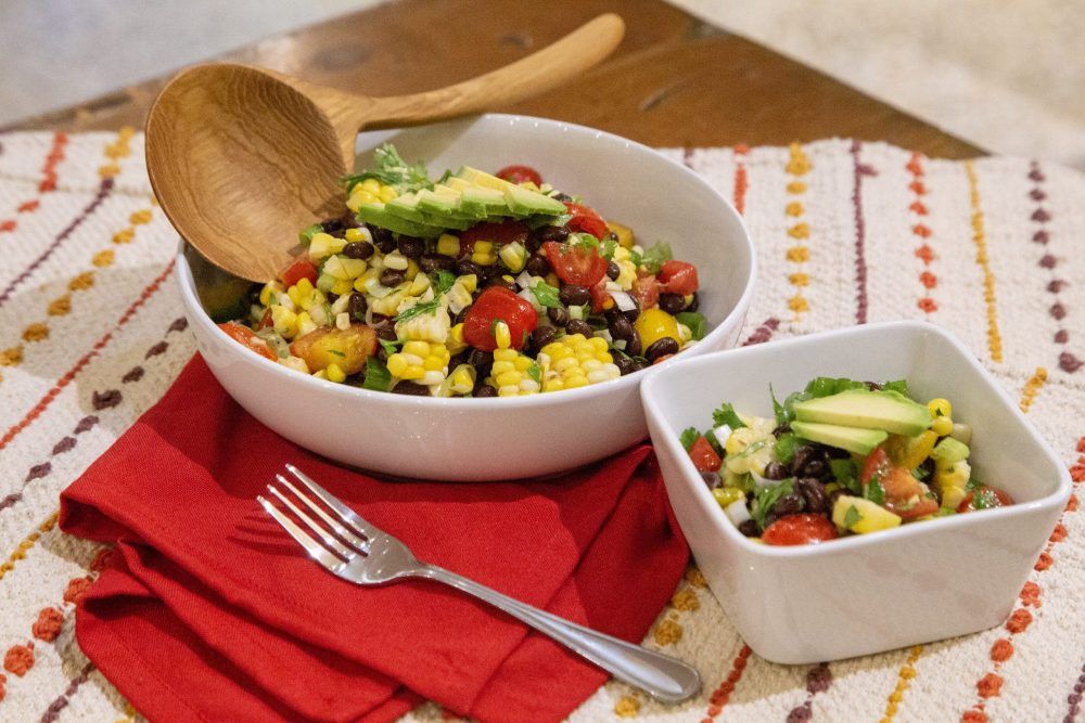 Fare With A Flair Corn and black bean salad delicious and economical