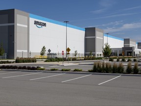 Amazon fulfillment centre in Southwold Township