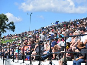 Thousands of fans flocked to Delaware Speedway