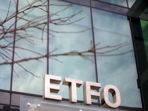 Elementary Teachers' Federation of Ontario (ETFO) headquarters in Toronto.