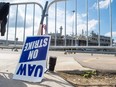 UAW strike sign