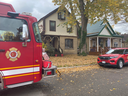 One cat died, four cats were rescued and damage was pegged at $150,000 in a house fire on Wilson Avenue in London on Friday Oct. 27, 2023. Photo: London Fire Department