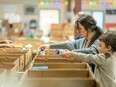 Food bank volunteers