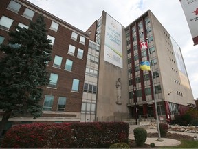 The Windsor Regional Hospital Ouellette campus is shown on Tuesday, Oct. 31, 2023.