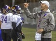 Laurier head coach Michael Faulds