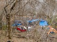 homeless encampment