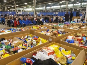 Business Cares Food Drive