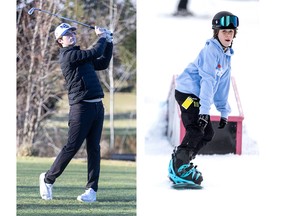 Golf or ski