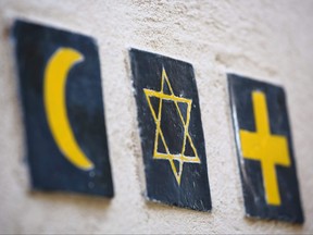 Set of 3 religious symbols