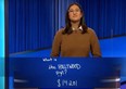 "Jeopardy!" contestant Sophia Weng lost her game after flubbing Final Jeopardy in epic fashion.
