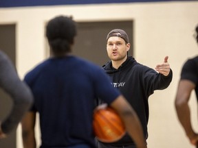 London Lightning coach Doug Plumb