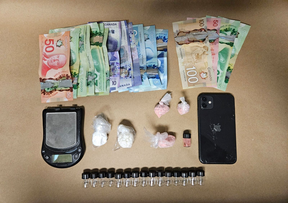 When Kenneth Terry was arrested last November, he had fentanyl, cocaine and drug paraphernalia secreted around his clothing and backpack. (OPP photo)