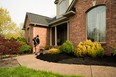 front garden, walkway