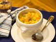 Lobster corn chowder