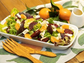 Beet and orange salad