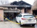 The Ontario Fire Marshal is investigating a house fire that did $500,000 damage and killed a cat at 178 Saddy Ave. in London. Photo taken on March 6, 2024. Derek Ruttan/The London Free Press