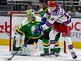 Knights-Rangers hockey action