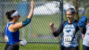 Level-headed Julia Tunks juggles discus success, high school homework ...
