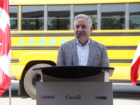 Kevin Langs, vice-president of Langs Bus Lines