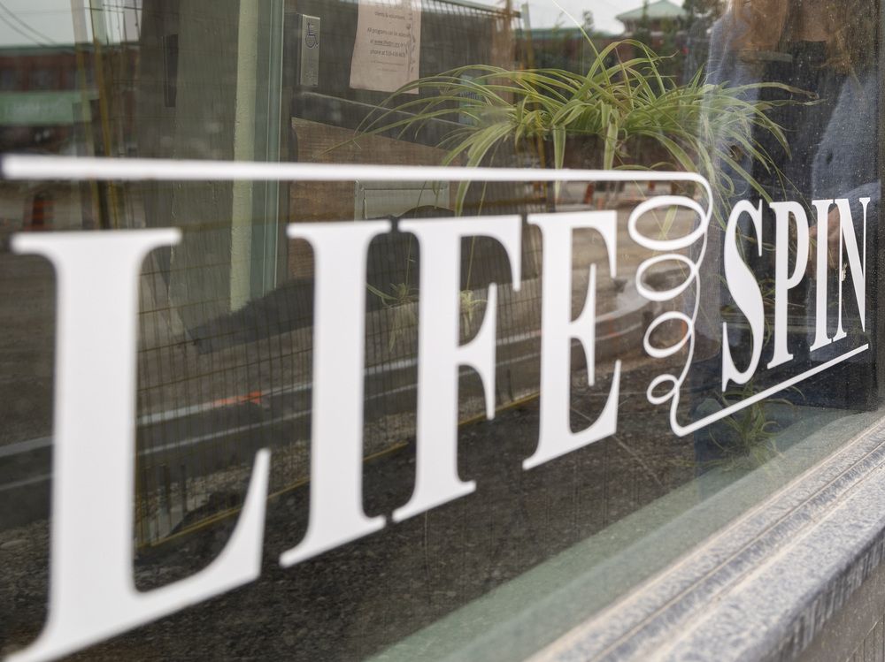 LifeSpin building on Dundas Street in London. (Free Press file photo)