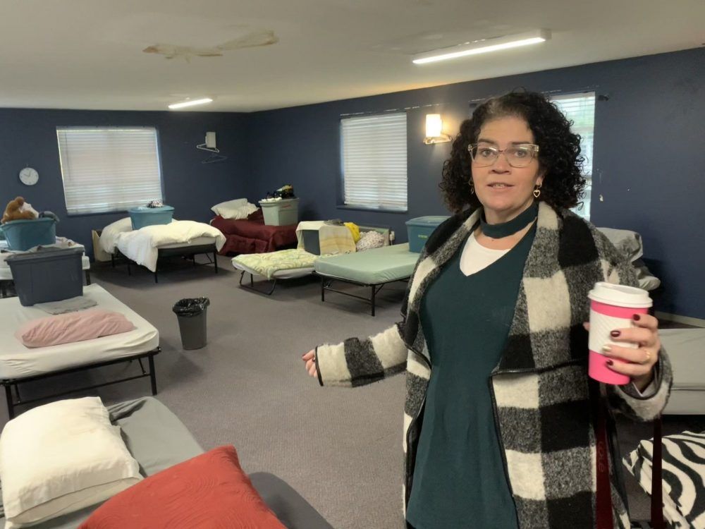 Sarah Campbell, executive director of Ark Aid Street Mission, is seen at the Cronyn-Warner building at 430 William St. on Thursday, November 14, 2024. (Jack Moulton/The London Free Press)