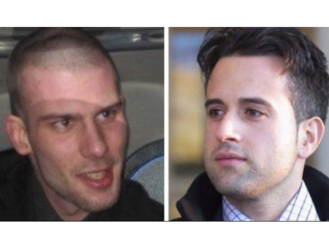 Chad Robinson, left; Miguel Chacon-Perez