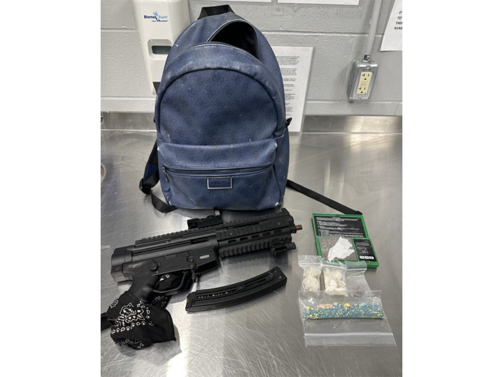London police published this image on Dec. 30, 2024, after arresting three people, including a 14-year-old, on guns and drug charges. 
(London Police photo)