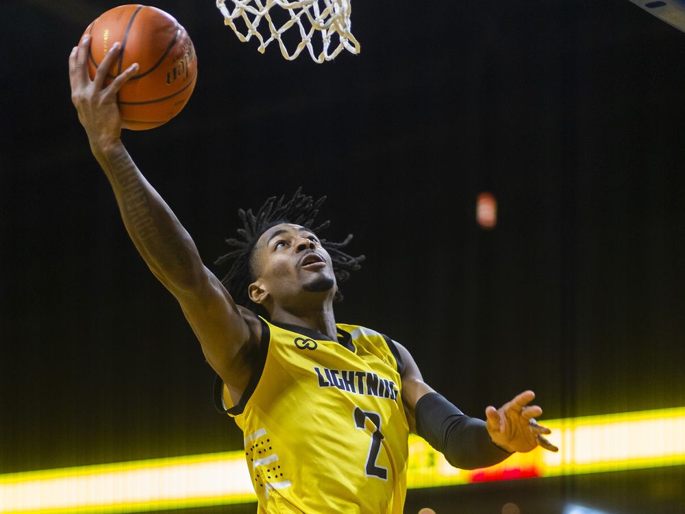 Jachai Taylor of the London Lightning (Mike Hensen/The London Free Press)