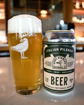 An Italian pilsner