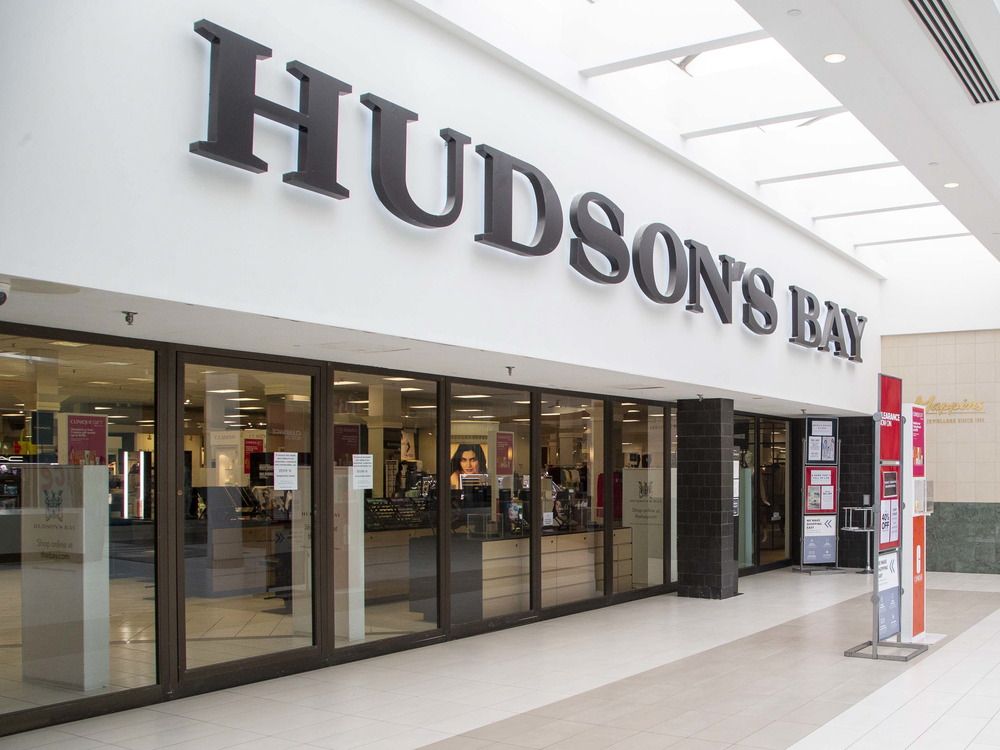 Hudson's Bay in White Oaks Mall in London. (Derek Ruttan/The London Free Press)