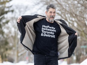 Halfway between Toronto and Detroit t-shirt