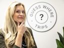 Jessica Off, founder of Guess Where Trips in London, is expanding the company's offerings of one-day surprise road trips in Canada because fewer people are interested in trips south of the border amid U.S. trade tensions. Photo taken on Monday, March 24, 2025. (Derek Ruttan/The London Free Press)