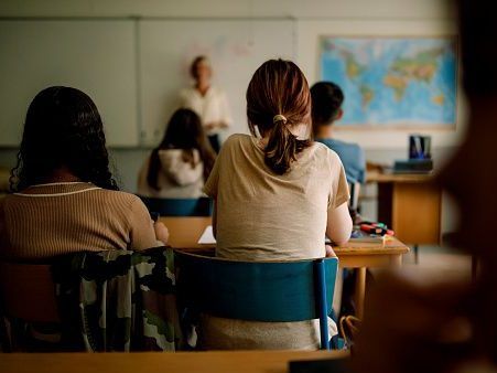 students in classroom