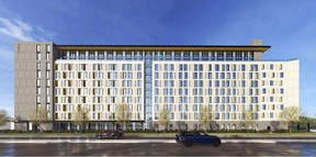 apartment building proposed for 801 Sarnia Rd.