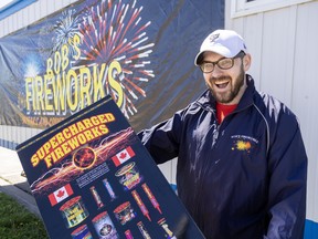 What's up in London this Victoria Day long weekend? Rehmat Boutique Justin Bullard, manager of Bob’s Fireworks,
