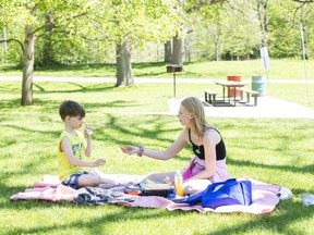 What's up in London this Victoria Day long weekend? Rehmat Boutique picnic lunch in the park