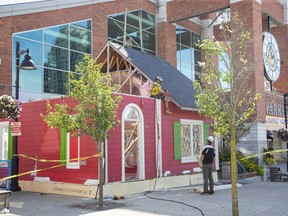 Santa's House at Covent Garden Market