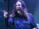 Ozzy Osbourne is shown during his performance with Black Sabbath at Budweiser Gardens in London on April 9, 2014. (Derek Ruttan/The London Free Press)