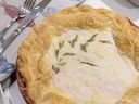 This simple fish pie, using either canned tuna or salmon and puff pastry on top, is a quick, easy and satisfying meal, Jill Wilcox says. (Derek Ruttan/The London Free Press)