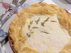 Salmon pie