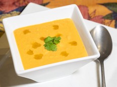 Thai red lentil soup