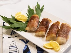 Proscuitto Wrapped Cod