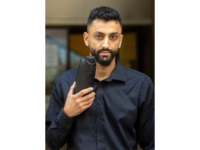 Bahaa Ali leaves court in London