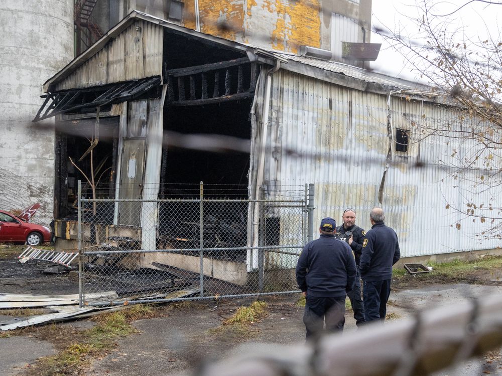 No injuries were reported in the Nov. 25 fire at the former Strathroy Brewing Co.